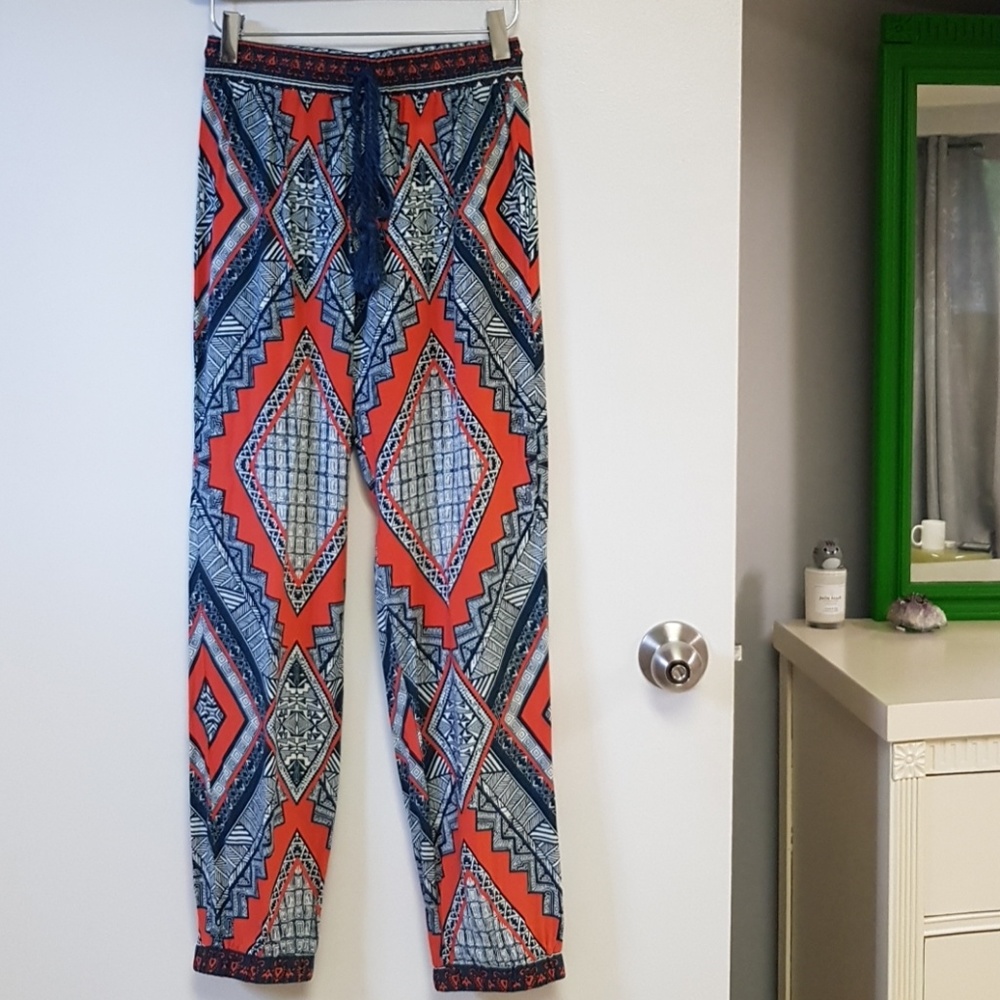 Aztec Print summer pants